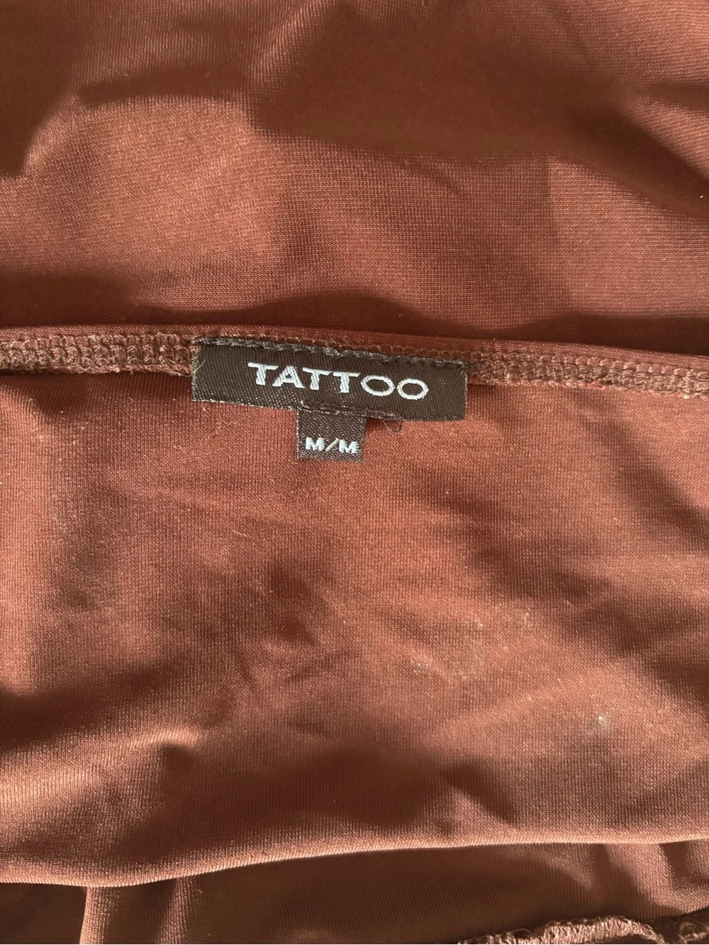 Vintage Brown Halter Tank Top with Gold Embellishment - Picture 6 of 6